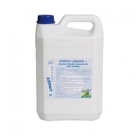 Lessive liquide ultra concentrée LINGEX LESSIVE LIQUIDE PLUS - Bidon de 5L