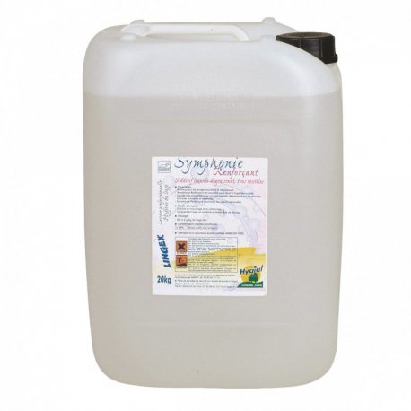 Détachant taches grasses LINGEX SYMPHONIE RENFORCANT pour dosage automatique - Bidon de 20Kg