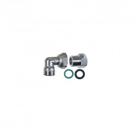 Kit raccordement bouteille gaz - raccord 1/2 ff. 1/2 ff dn 15 - 1 m