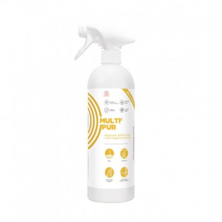 Pulvérisateur vide 750ML pour nettoyant désinfectant concentré MULTI'PUR