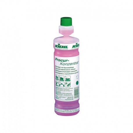 Nettoyant d'entretien concentré antiglissant PROCUR CONCENTRE - Flacon-doseur de 1L