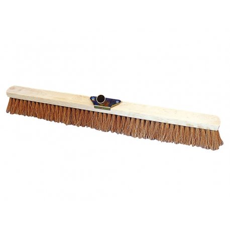 Balai Coco naturel L60cm douille métal