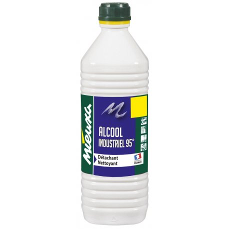 Alcool industriel 95° MIEUXA nettoyant détachant - Flacon de 1L