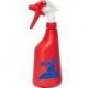 Vaporisateur vide 600ml col. rouge Hygial