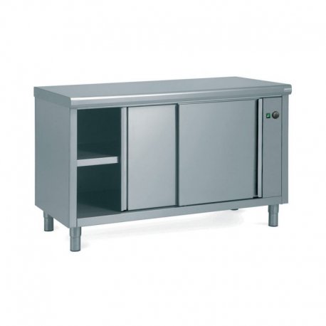 Meuble chauffant inox 1600x700x900mm - Tournus 524657