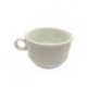 Tasse à café Volute - blanche - 9 cl - porcelaine