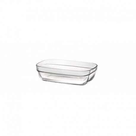 Ravier rectangulaire 37cl - transparent - 15x9,5x4 cm