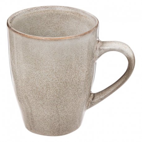 Mug 37 cl - Grès - Taupe - Callie - 12,5x8,8x11,1 cm