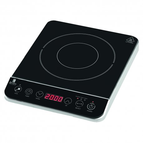 Plaque de cuisson induction simple foyer posable 60°C à 240°C - 290x355x62 mm