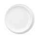 Assiette plate Piano - 27 cm col. Blanc porcelaine