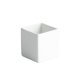 Mini ravier carré 5x5 cm col. Blanc porcelaine