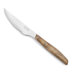 Couteau à steak/pizza Lame 11cm Toledo manche bois bakelisé