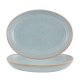 Assiette oblong - Grès Ø 27x20x4,5 cm - Gemstone Moonstone