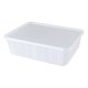 Boîte Cartybox + couvercle 110 cl - 14,2x18x5x5,7 cm