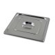 Couvercle normal GN2/3 + poignée - Inox 18/10 - 325x354 mm