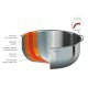 Casserole Ø16cm Castel'Pro tous feux inox haute résistance