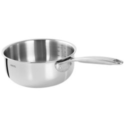 Casserole Ø24cm Castel'Pro tous feux inox haute résistance