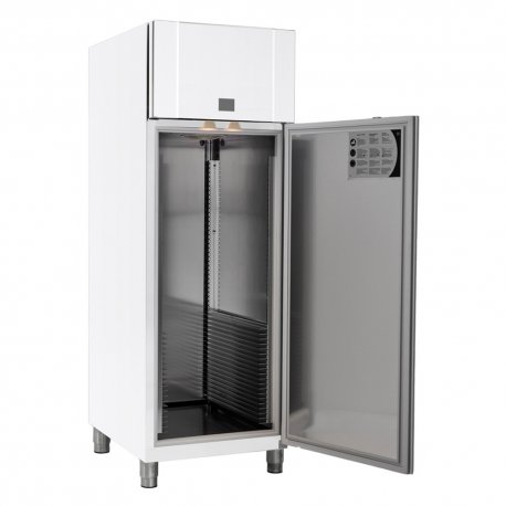 Armoire froide 460L négative - Froid ventilé -30° à -5°C - 1 porte pleine - 418W - Blanche - 230V mono - 600x855x2125 mm