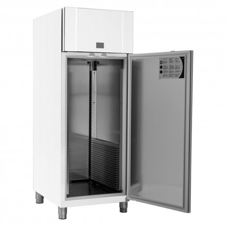 Armoire froide 949L négative - Froid ventilé -30°C à -5°C - 1 porte pleine - 477W - Blanche - 230V mono - 820x1065x2205 mm