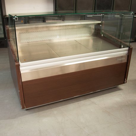 Vitrine horizontale pâtissière L.1525 x l.960 x H.1106 mm - Coreco CVE 9 15 RCB TF - Reconditionné Très bon état (4/5)