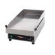 Plancha électrique profonde - 3,6 kW - 230V - 1 zone - Surface de cuisson 340x640 mm - 400x690x266 mm