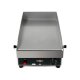 Plancha gaz profonde - 4,5 kW - 1 zone - Surface de cuisson 340x640 mm - 400x690x266 mm