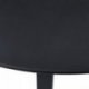 Table ronde Halo - noir - aluminium