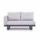 Set de jardin lounge Fellow - anthracite et gris clair