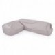 Set de jardin lounge Fellow - anthracite et gris clair