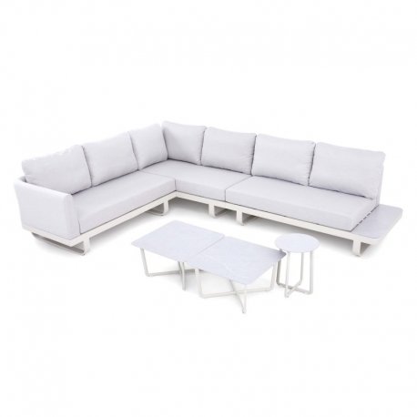 Set de jardin lounge Fellow - gris clair