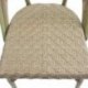 Chaise de bistrot Paris - rotin empilable - bambou naturel