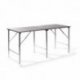 Table de travail Pliable en Inox HACCP 200x80x90 cm