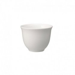 Tasse à moka sans anse 10cl - porcelaine vitrifiée blanche - Collection Stella Hotel Villeroy et Boch