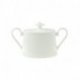 Sucrier avec couvercle blanc porcelaine vitrifiée 15 cl - Collection Stella Hotel - 13,5x7,5x6,5cm Villeroy & Boch