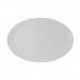 Plat / Assiette coupe ovale blanc porcelaine vitrifiée 340 x 225 x 20 mm - Collection Stella Cosmo Villeroy et Boch