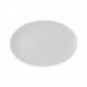 Plat / Assiette coupe ovale blanc porcelaine vitrifiée 260 x 180 x 20 mm - Collection Stella Cosmo Villeroy et Boch