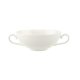 Tasse à bouillon double anse porcelaine vitrifiée 40 cl - Collection Stella Hotel - 18x13x5,5cm