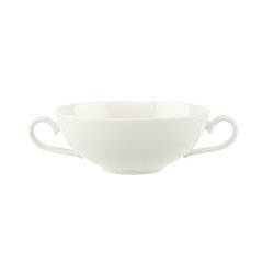 Tasse à bouillon double anse porcelaine vitrifiée 40 cl - Collection Stella Hotel - 18x13x5,5cm