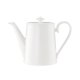 Cafetière avec couvercle 30cl porcelaine vitrifiée blanche - Collection Stella Hotel - 18x8x13cm