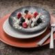 Assiette à dessert Ø21 cm porcelaine noire - Collection The Rock Black