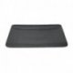 Assiette plate carrée 28x28 cm porcelaine noire - Collection The Rock Black