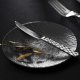 Assiette plate Ø22 cm porcelaine noire - Collection The Rock Black