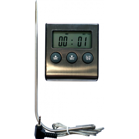 Thermomètre alimentaire à sonde rotative