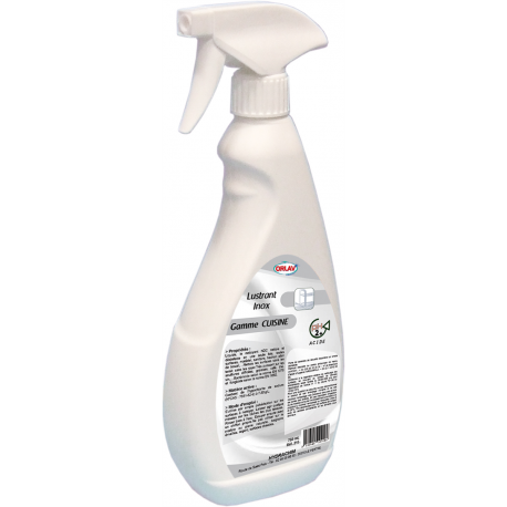 Lustrant inox liquide - pulvérisateur 750 ml