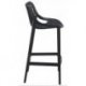 Tabouret Air Bar 75 - noir - 5 kg - hauteur assise 75 cm - 45x53x105 cm