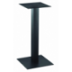 Pied de table Italia - époxy noir - base carrée - 12,9 kg - 35x35x73 cm