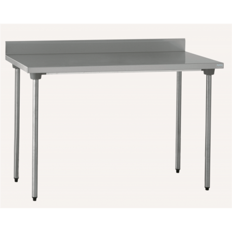 Table centrale inox sans étagère - sans roulettes - 1200x700x900 mm