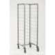 Chariot soudé - inox - échelle 2x12 niveaux - pas de 125 mm - entrée par largeur 320/370 mm - 620x790x1790 mm