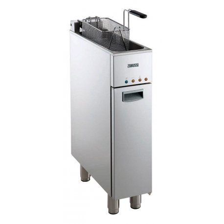 Friteuse électrique compacte - 9L - température 185°C - 7,4kW - 220/240V mono - 200x600x930 mm