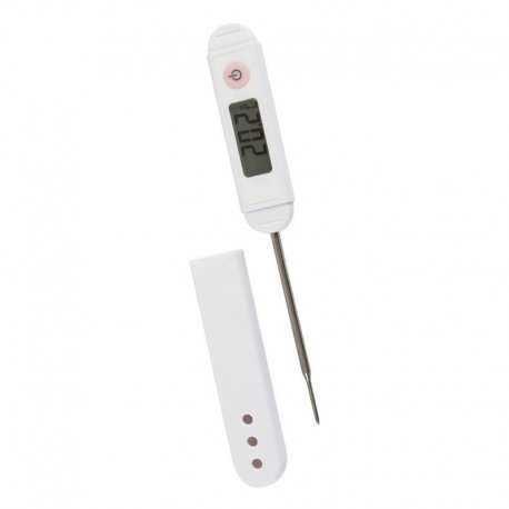Thermomètre étanche IP67 - sonde inox 100 m - gamme -40 à 230°C - résolution 0,1°